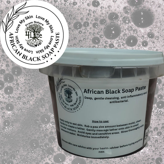 African Black Soap Paste Image
