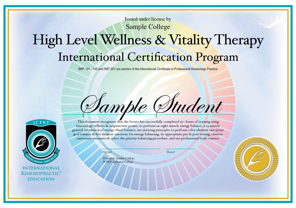 ICPKP Stress and Pain Management Certificate