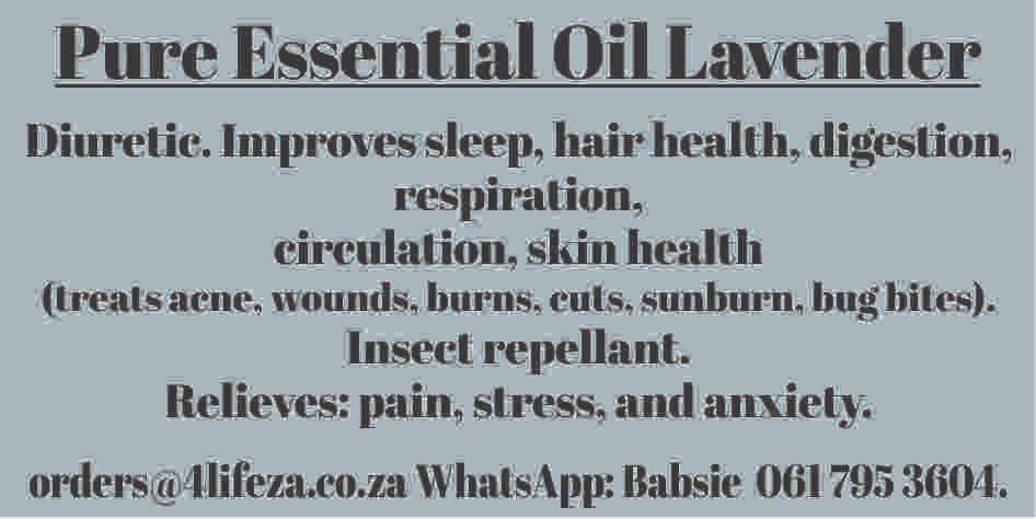 Lavender Essential Oil Image