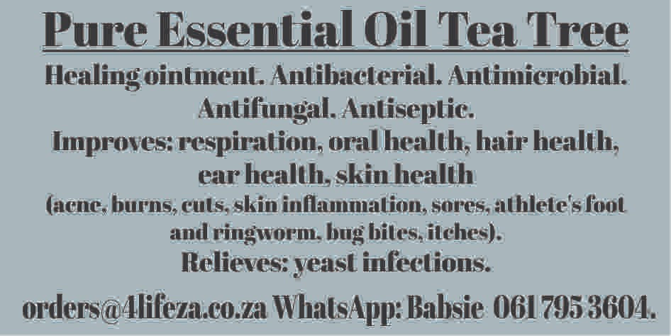 Tea Tree Essential Oil Image