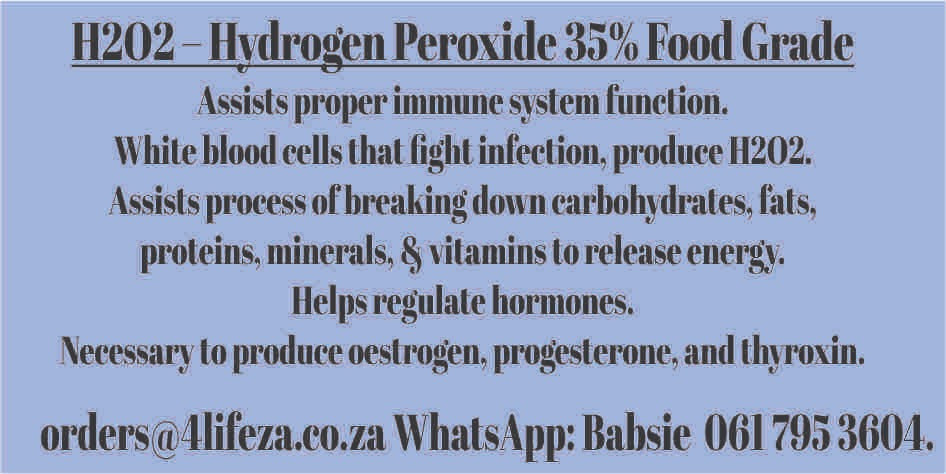 Hydrogen Peroxide (H2O2) Food Grade Image