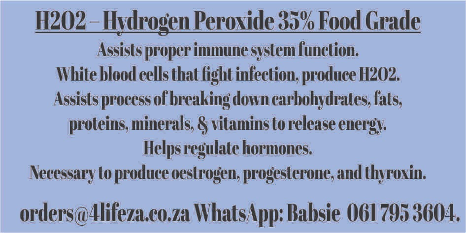 Hydrogen Peroxide (H2O2) Food Grade