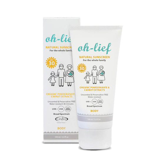 OH-LIEF Sunscreern Natural Family 30SPF