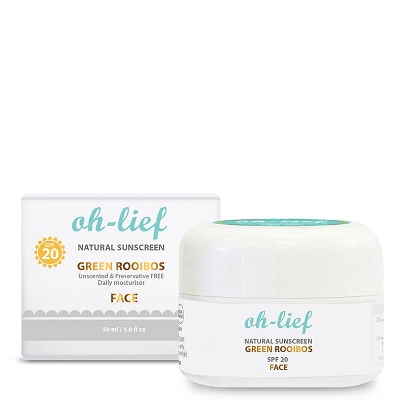 OH-LIEF Face Sunscreen Moisturiser SPF20 -50ml