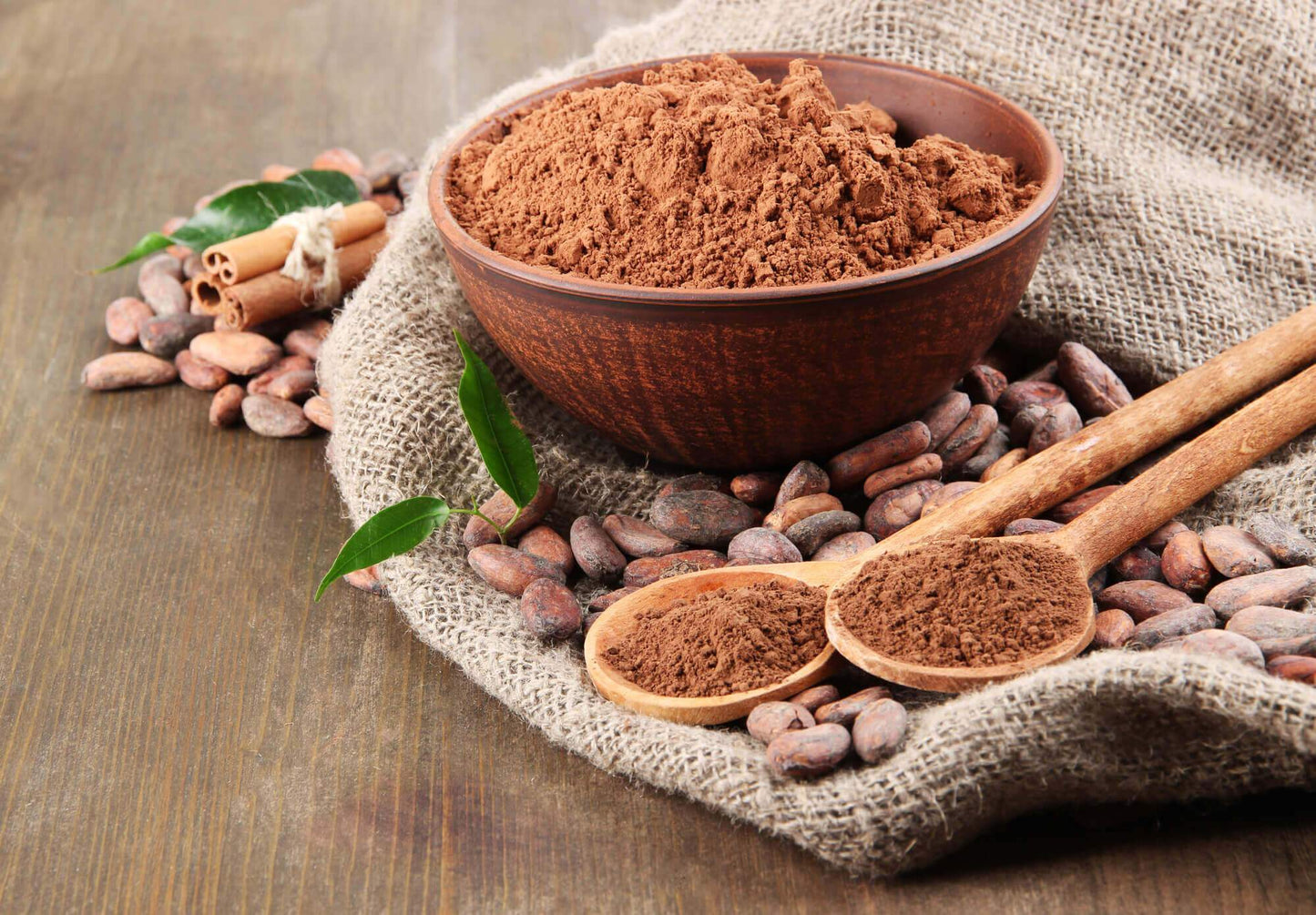 Cacao Powder Raw Image