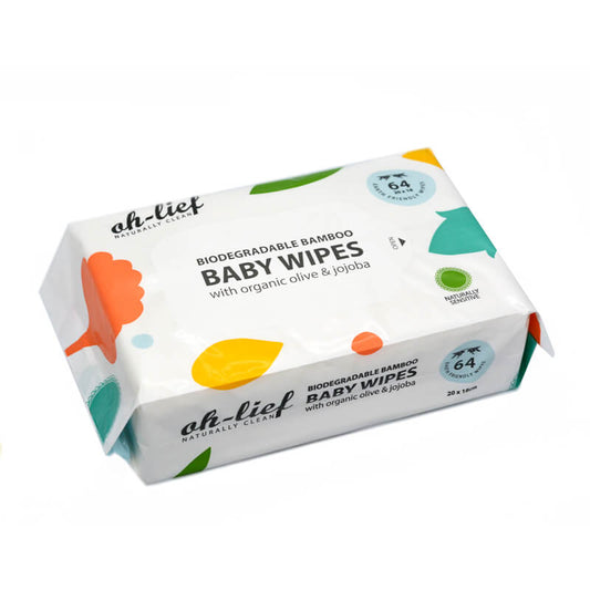 OH-LIEF Bamboo Baby Wipes Biodegradable Image