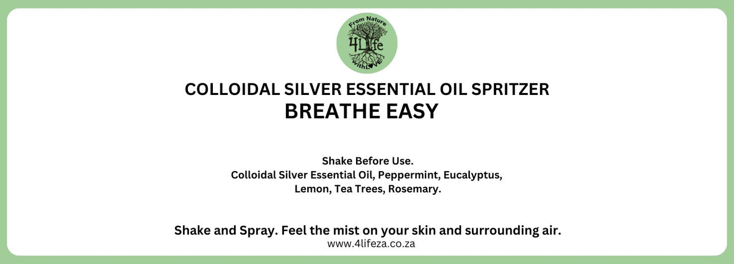 Colloidal Silver Essential Oil Spritzers Image