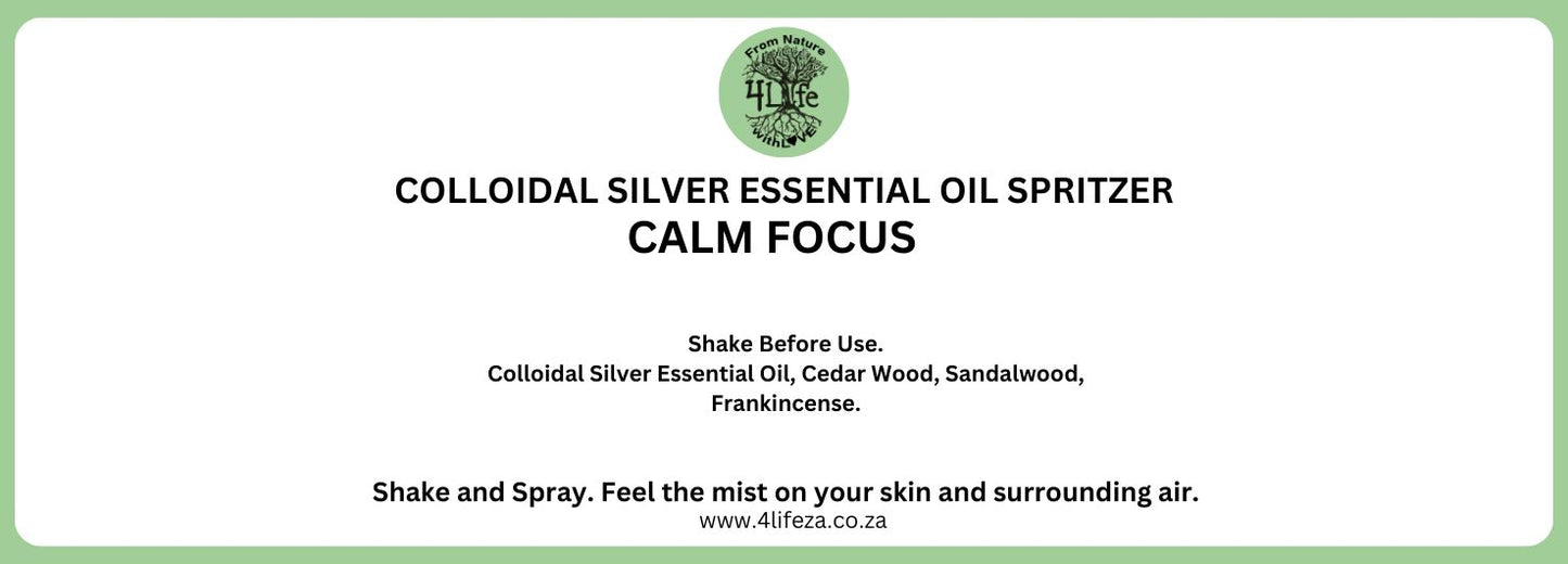 Colloidal Silver Essential Oil Spritzers Image