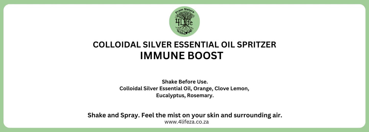 Colloidal Silver Essential Oil Spritzers Image
