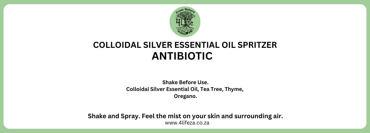 Colloidal Silver Essential Oil Spritzers Image
