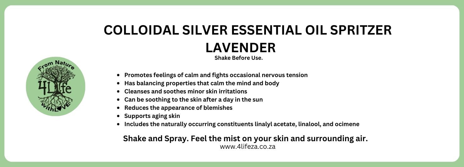 Colloidal Silver Essential Oil Spritzers Image