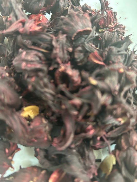 Hibiscus Flowers : Dried - Hibiscus rosa-sinensis Image