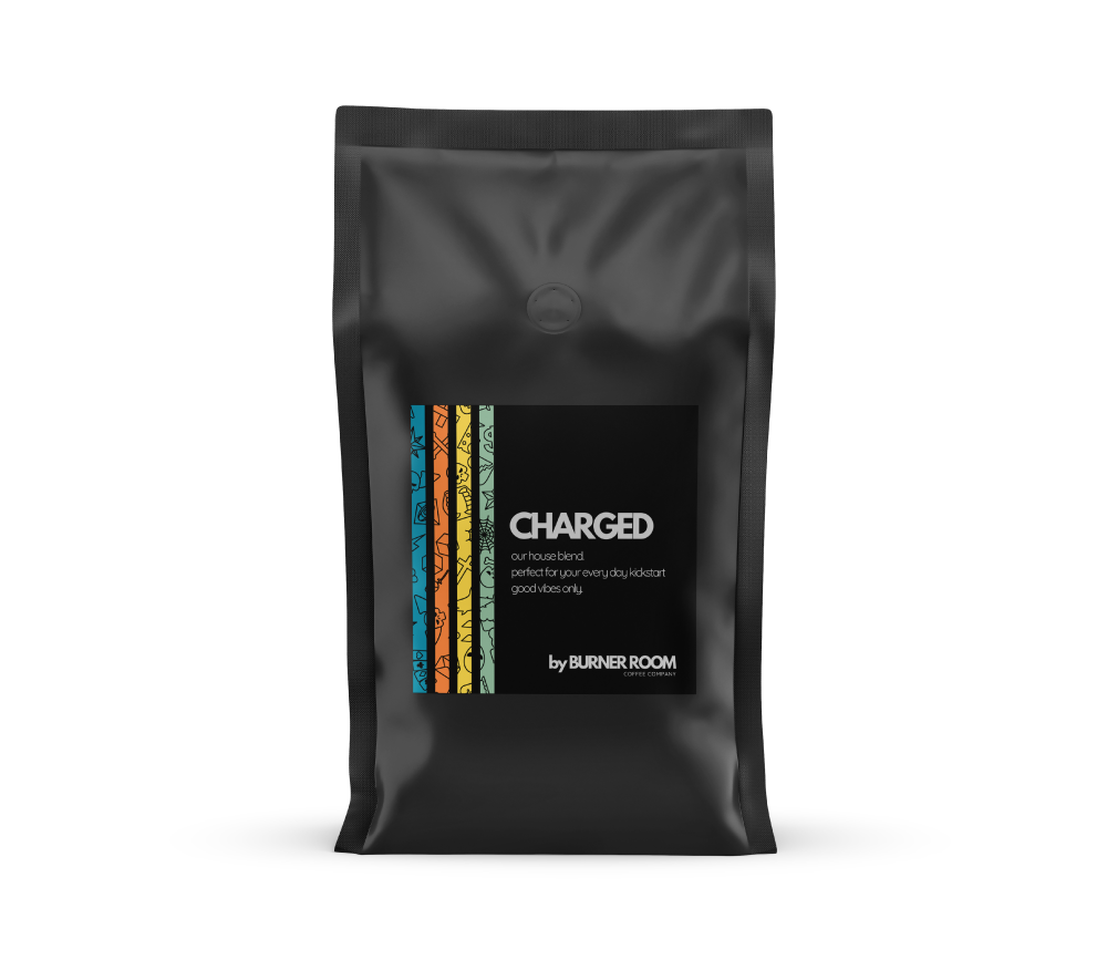 Burner Room Coffee - CHARGED 1Kg