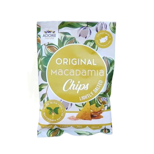 Macadamia Nut Chips Original - Lightly Salted