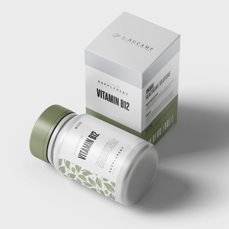 Vitamin B12 90 Capsules - Dr. Aucamp