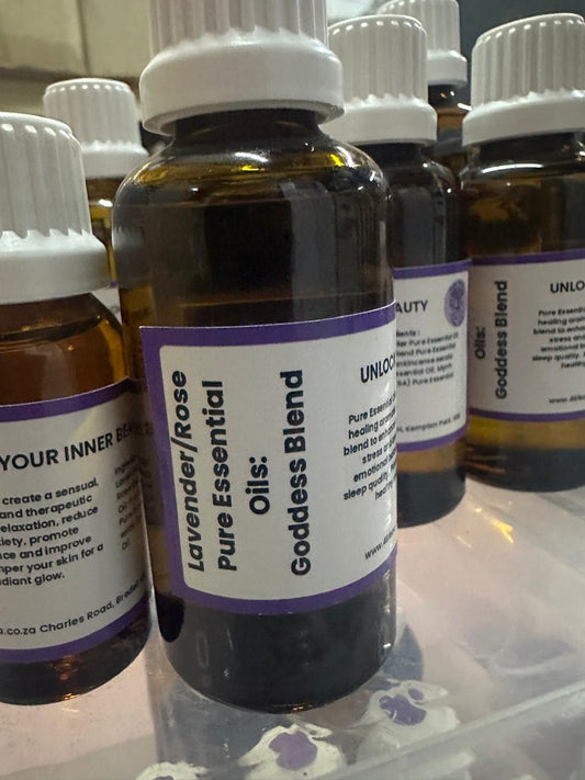 Lavender/Rose Pure Essential Oils: Goddess Blend